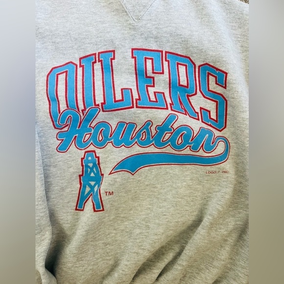 Vintage Houston Oilers Pullover - Picture 2 of 6